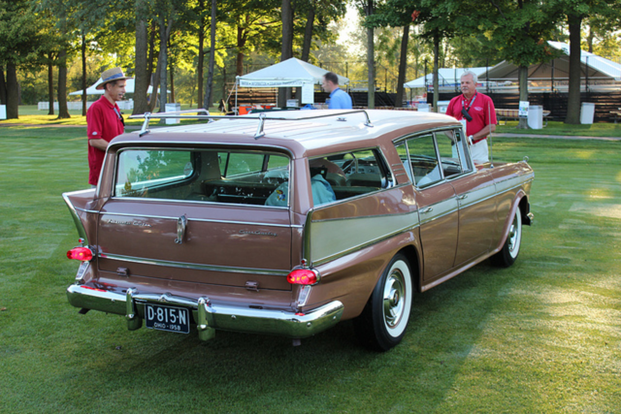 1958 Ambassador Custom Cross Country 4 door hardtop wagon | Flickr ...