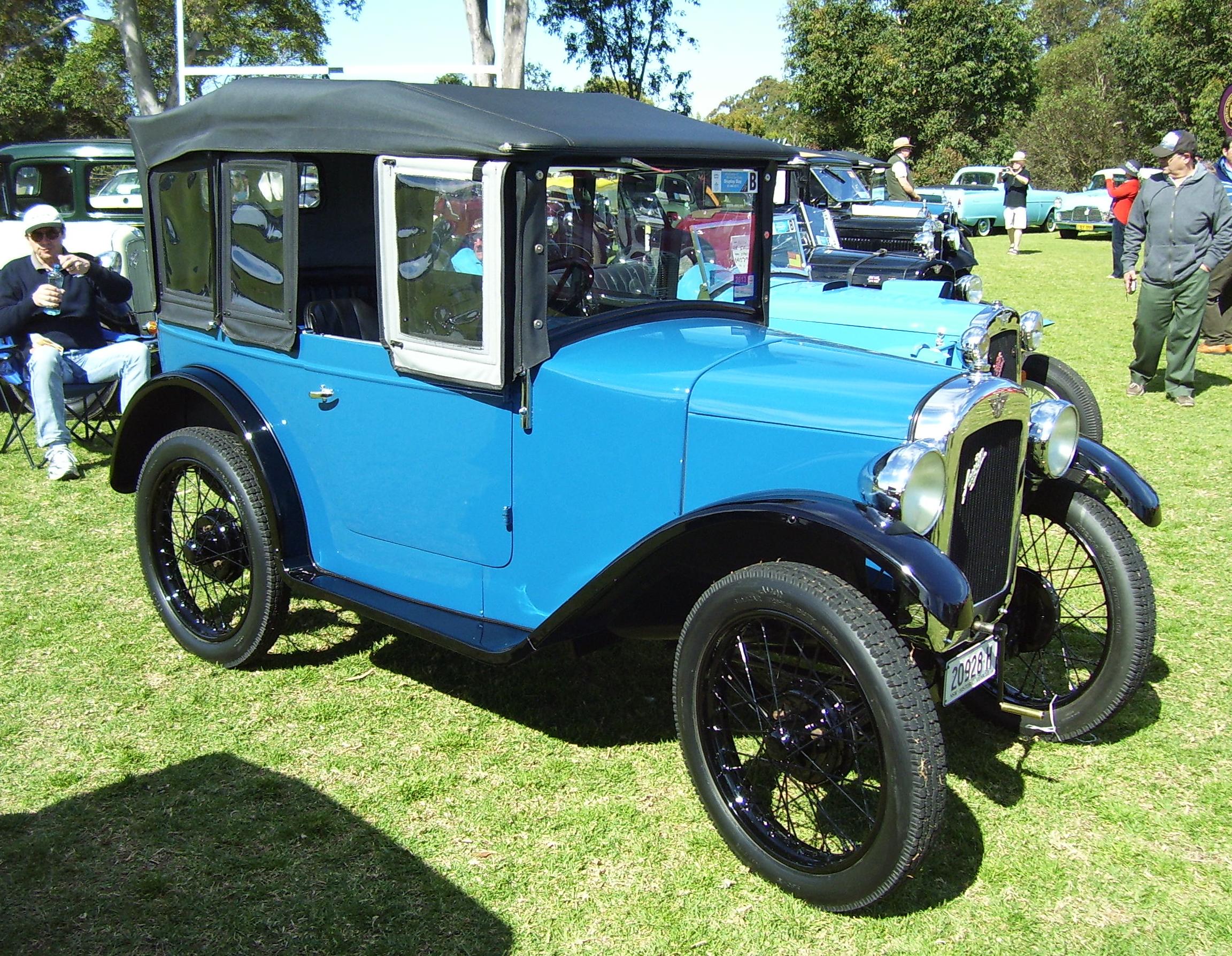 Mid 1920s Austin Seven roadster _All British Day 2012 - Vintage ...