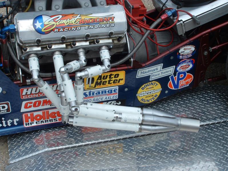 Dragster Racing Headers Dragster