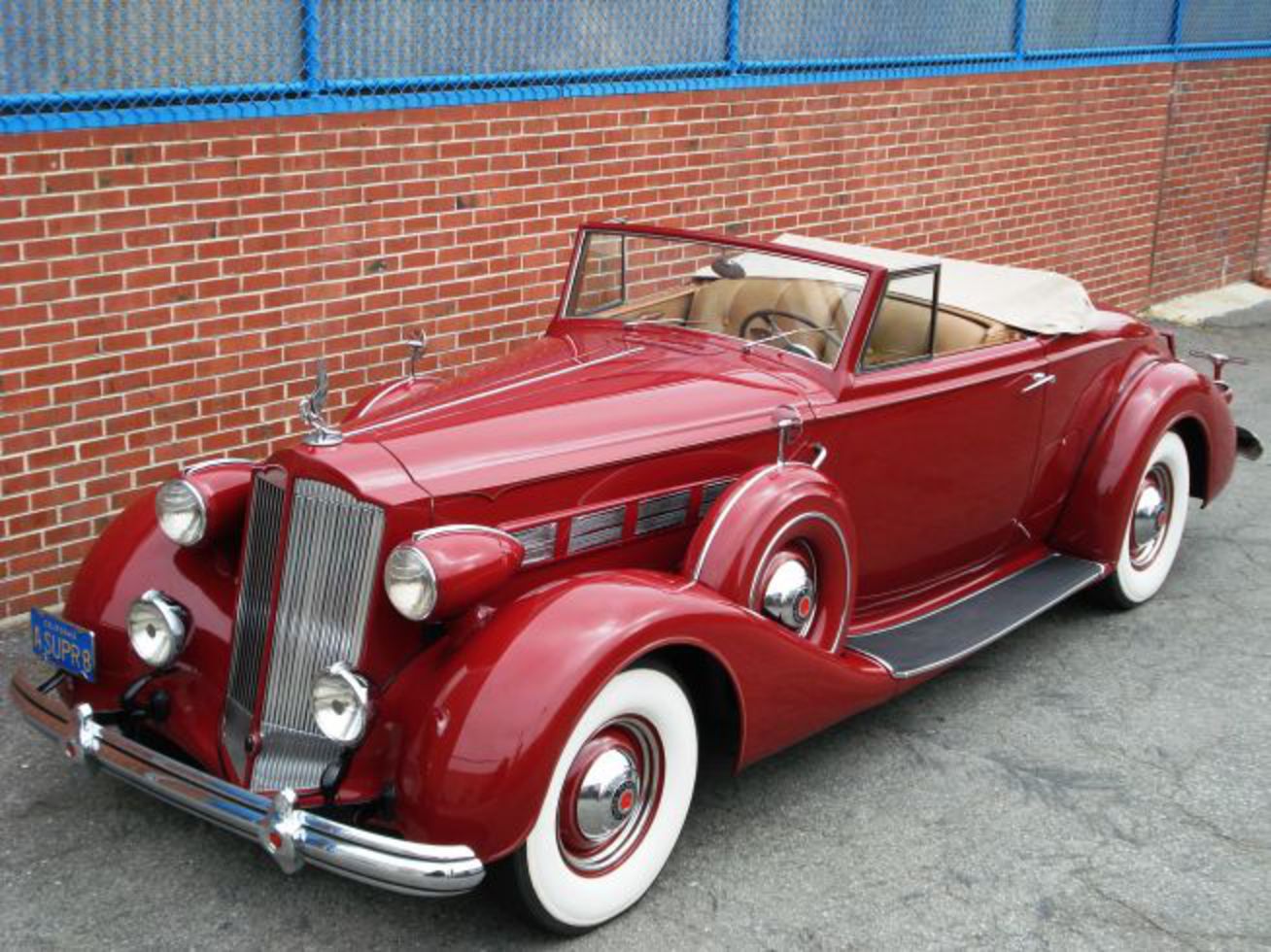 1937 Packard Super 8 Convertible Coupe
