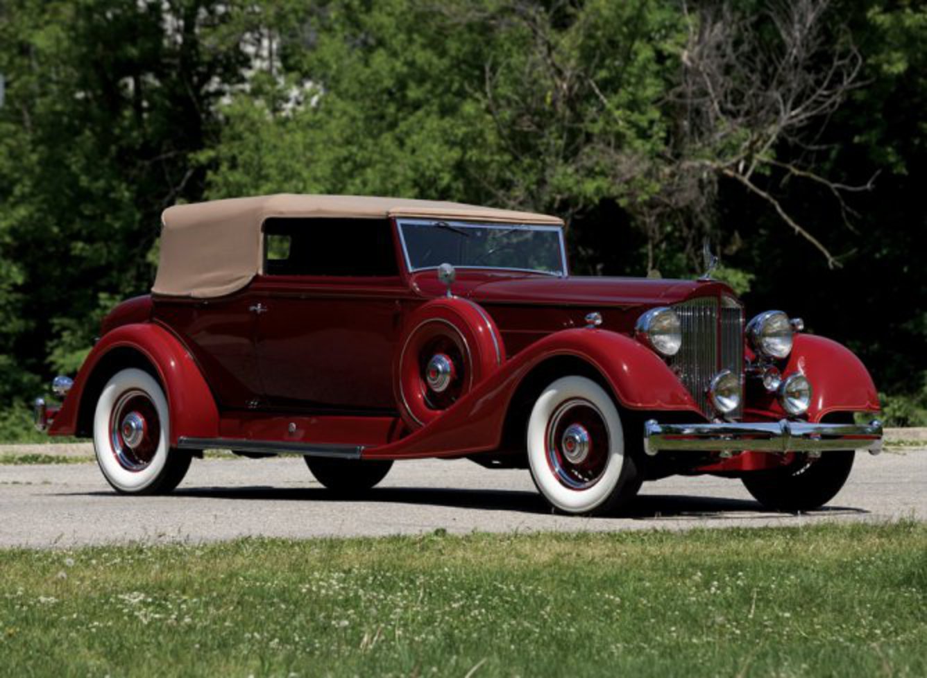 1934 Packard Super Eight Convertible Victoria â€” Ð¤Ð¾Ñ‚Ð¾Ð³Ñ€Ð°Ñ„Ð¸Ð¸ Ð¸Ð· ...