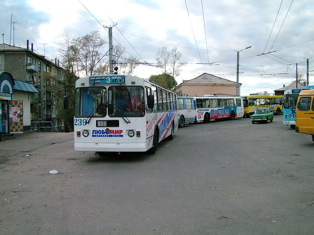 World Tram & Trolleybus Systems:: Russia:: CHITA TROLLEYBUS ...