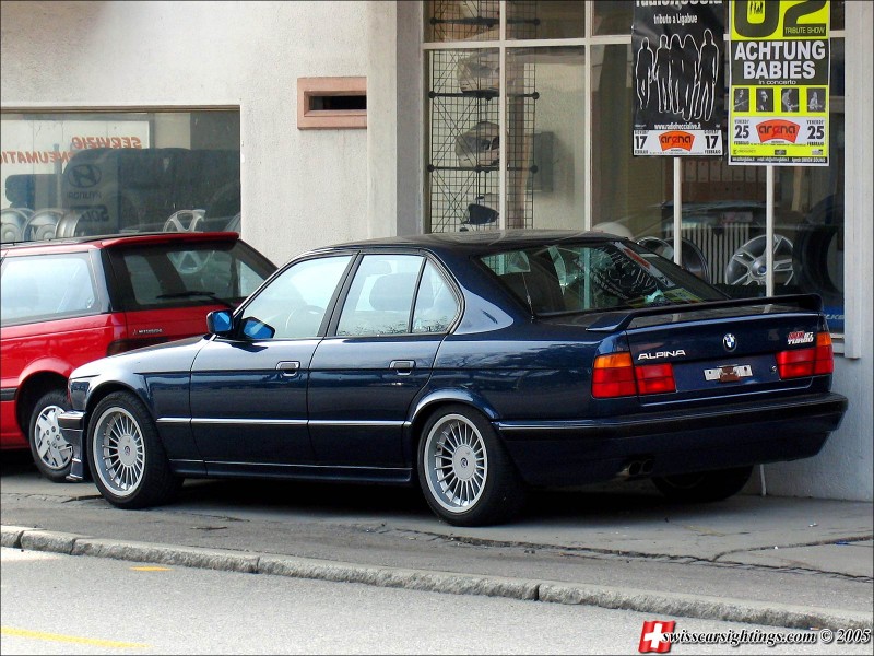 Mick - BMW E34 Alpina B10 rear