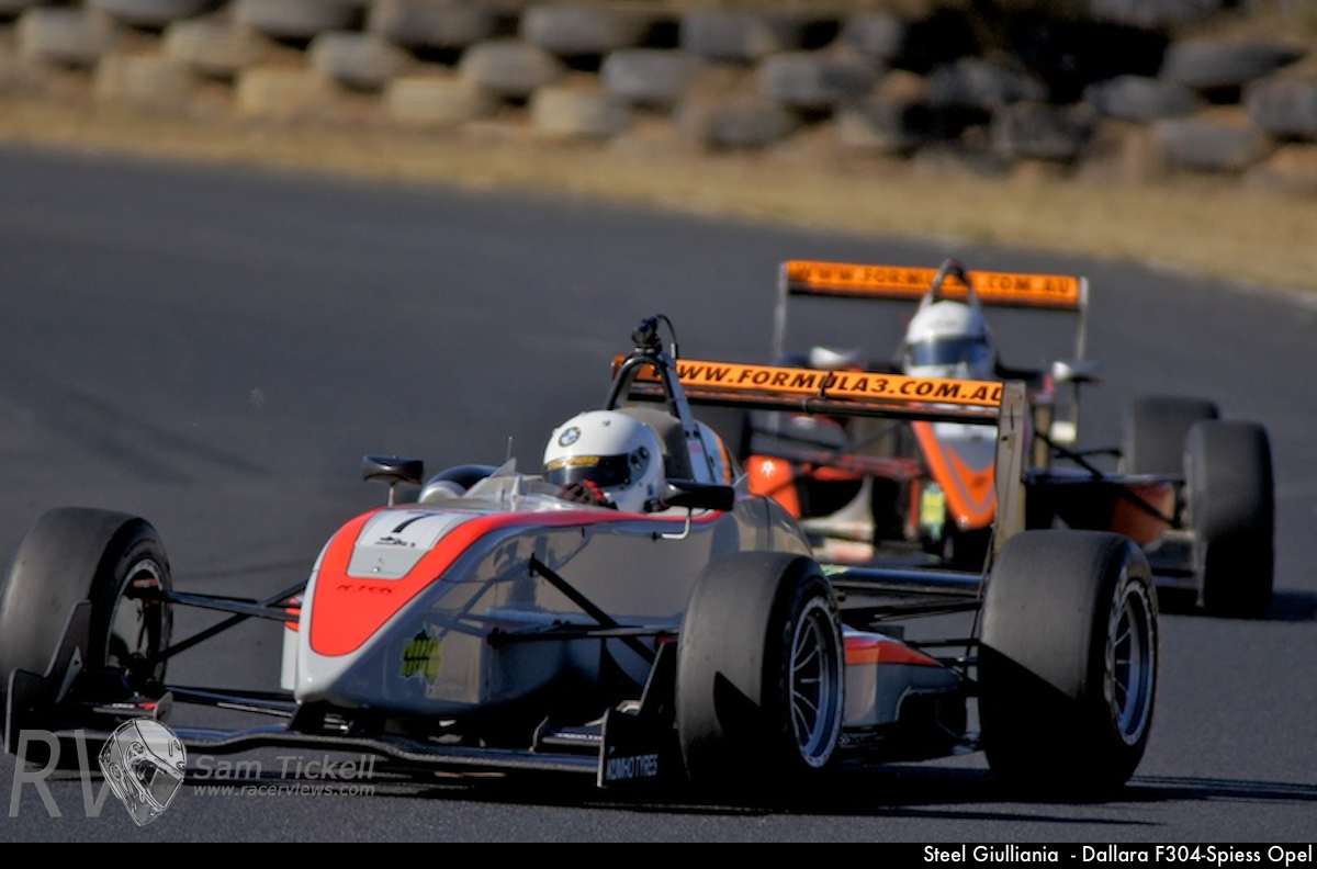 We catch up with F3 driver Steel Guiliana as he battles for the ...