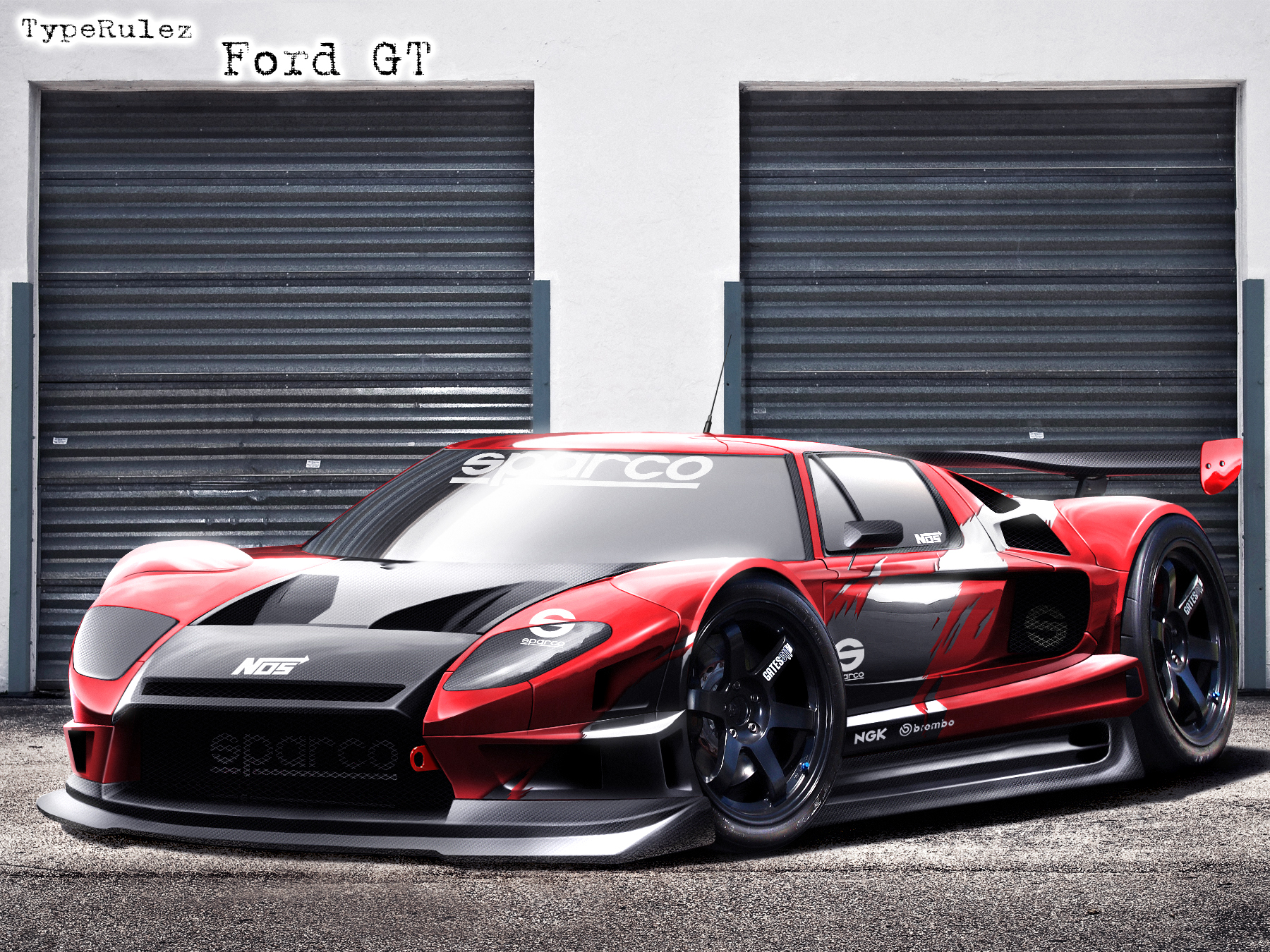 Ford Gt Track Hd Wallpaper Galerie Wallpapers For All - Free ...
