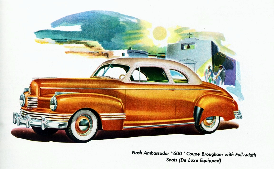 1942 Nash Ambassador "600" Coupe Brougham | Flickr - Photo Sharing!