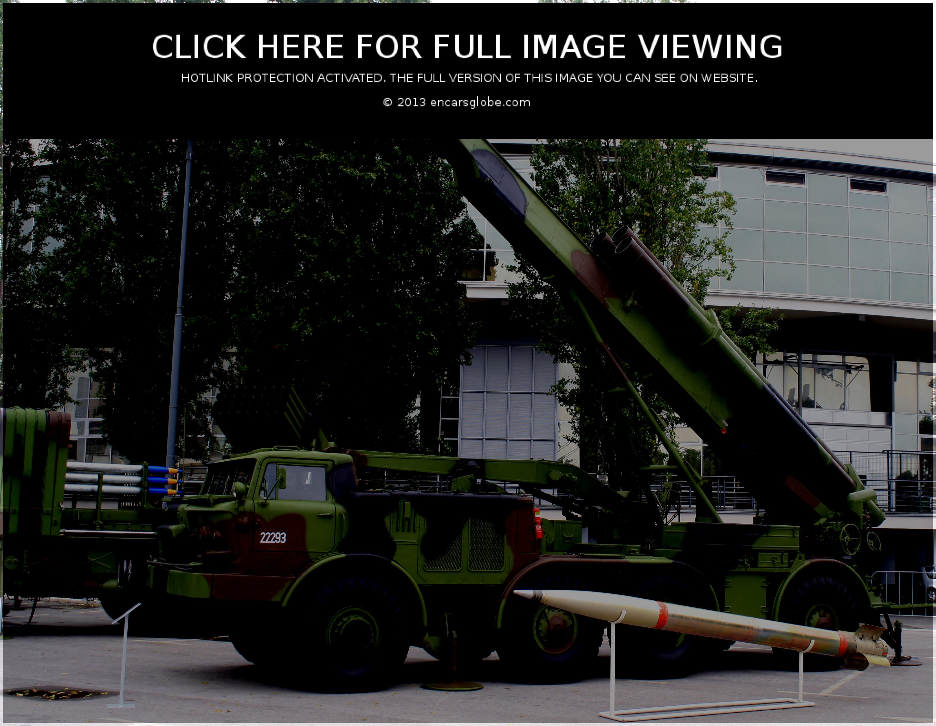 ZiL M87 Orkan Rocket System 262mm: Photo gallery, complete ...