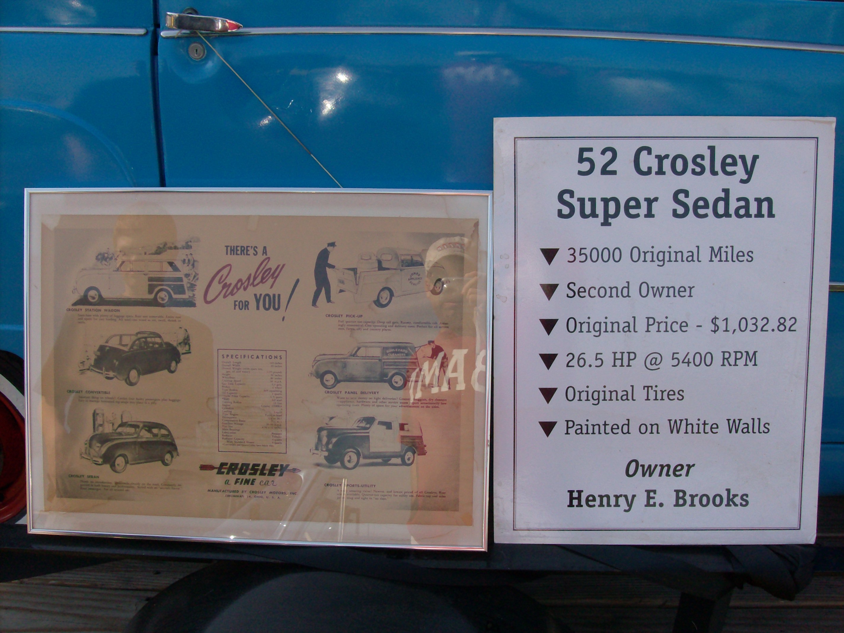 1952 Crosley Super Sedan | Seen on the Street...