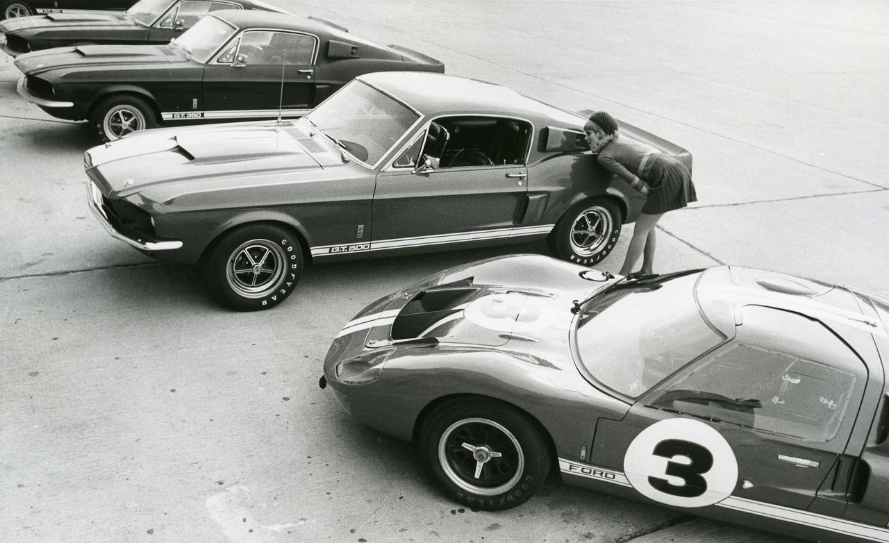 1967 Ford Mustang Shelby GT 500, Ford Mustang GT 350 and Ford GT ...