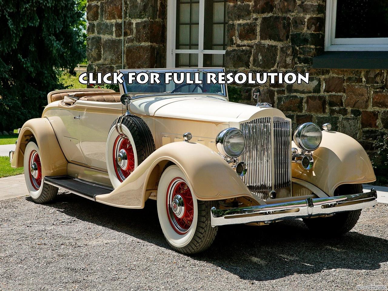 Packard Eight Coupe Roadster (