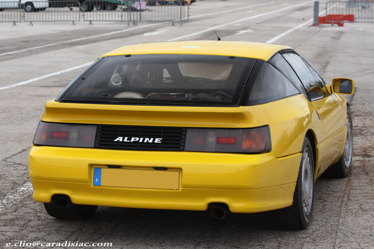 Portfolio - Photos du jour : Alpine V6 Turbo