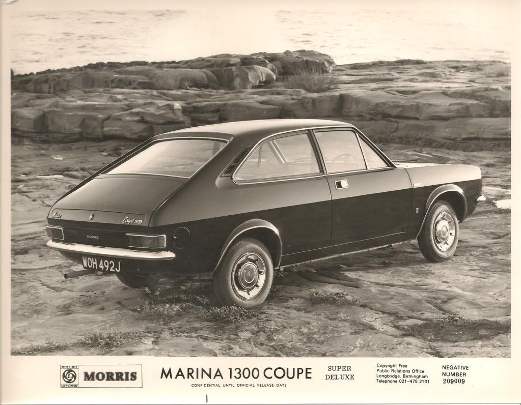 What we're Driving Today - Morris Marina Press Pack