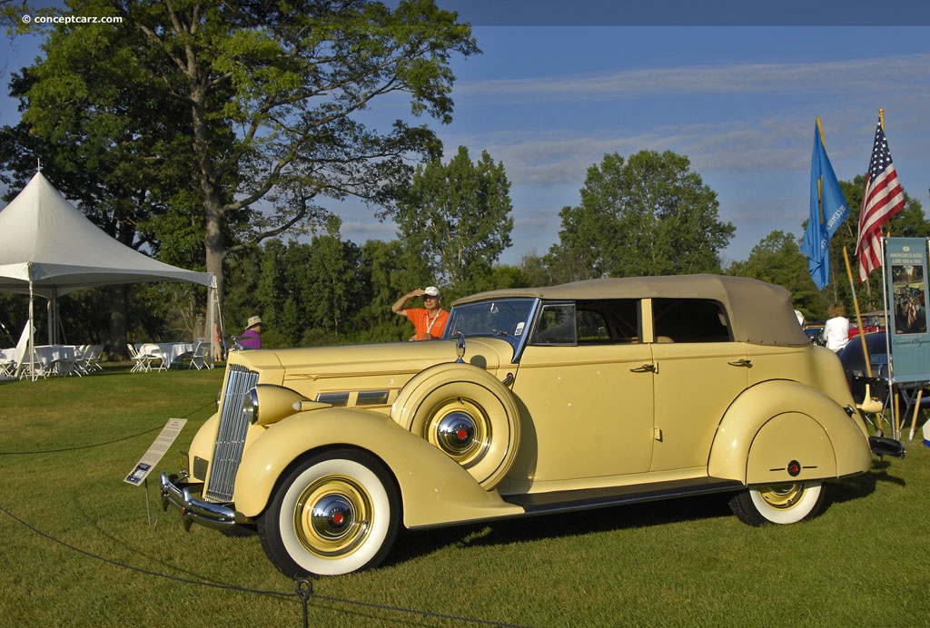 1937 Packard 120 Images, Information and History (One Twenty, 120C ...
