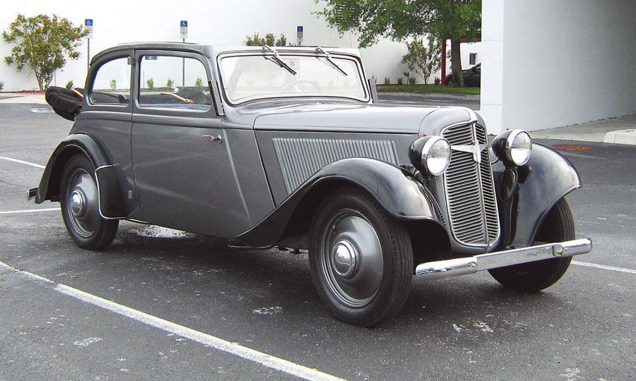 1936 Adler Trumpf Junior Kabrio-Limousine: An ace of trumpfs ...