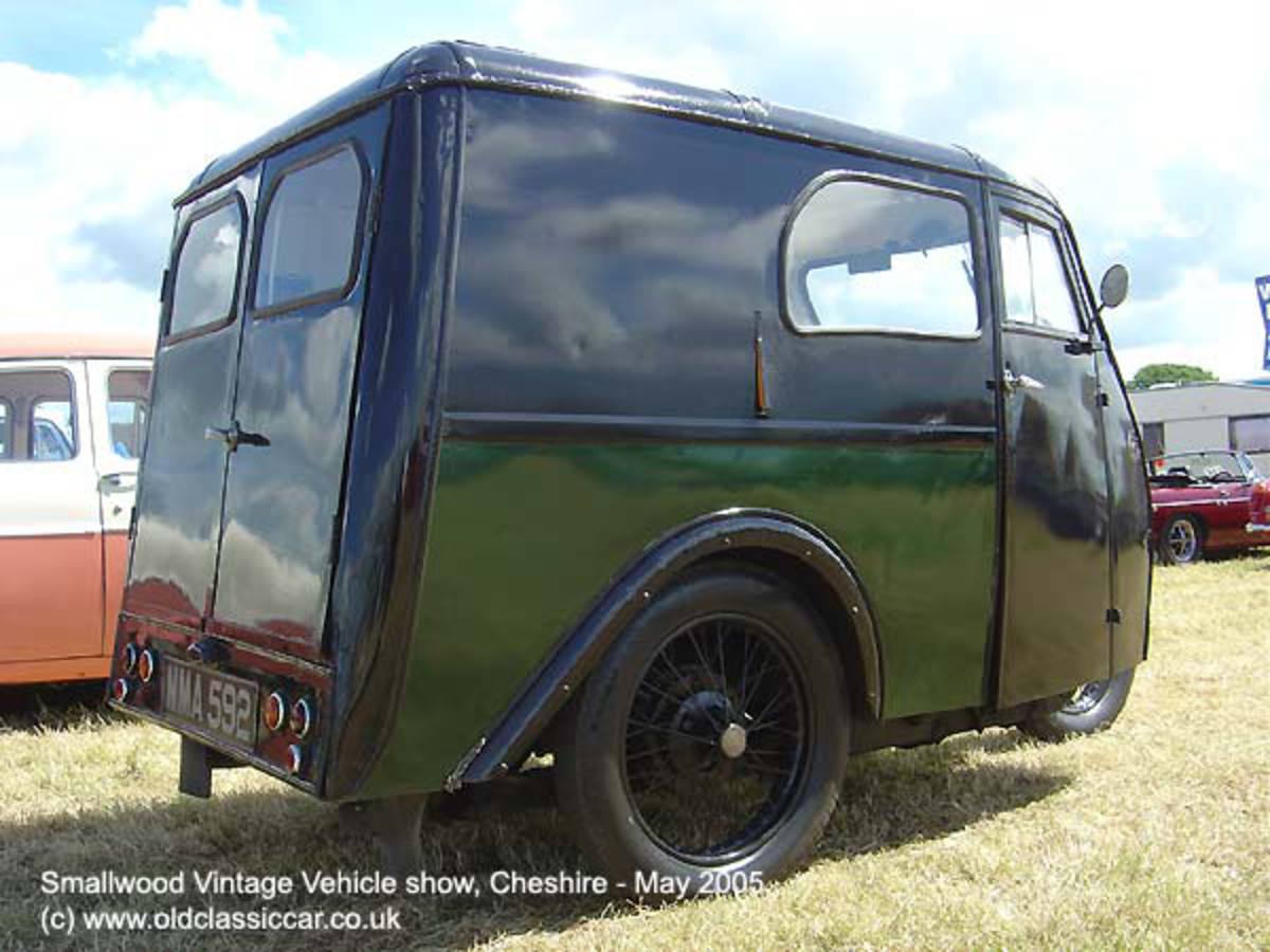 Reliant 3 wheel van picture (#2) at Smallwood Vintage Vehicle show ...