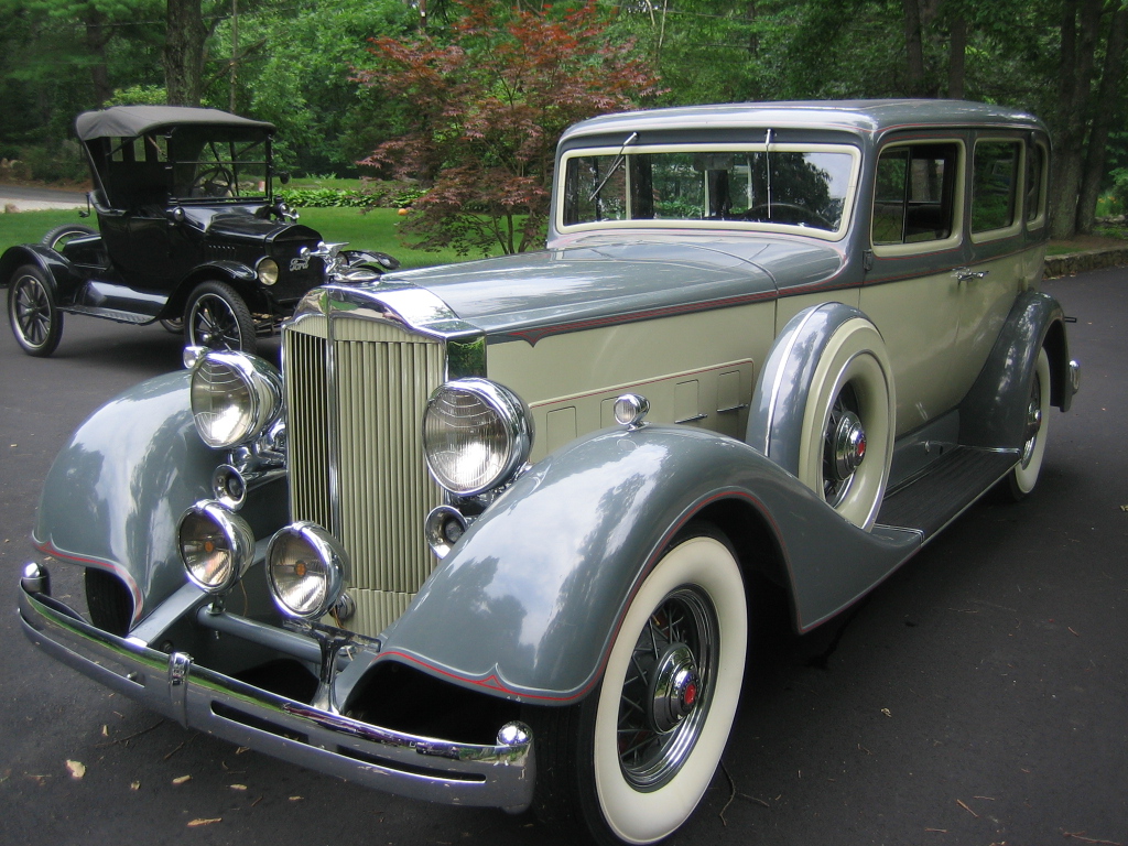 1934 Packard Super Eight Sedan car for sale.