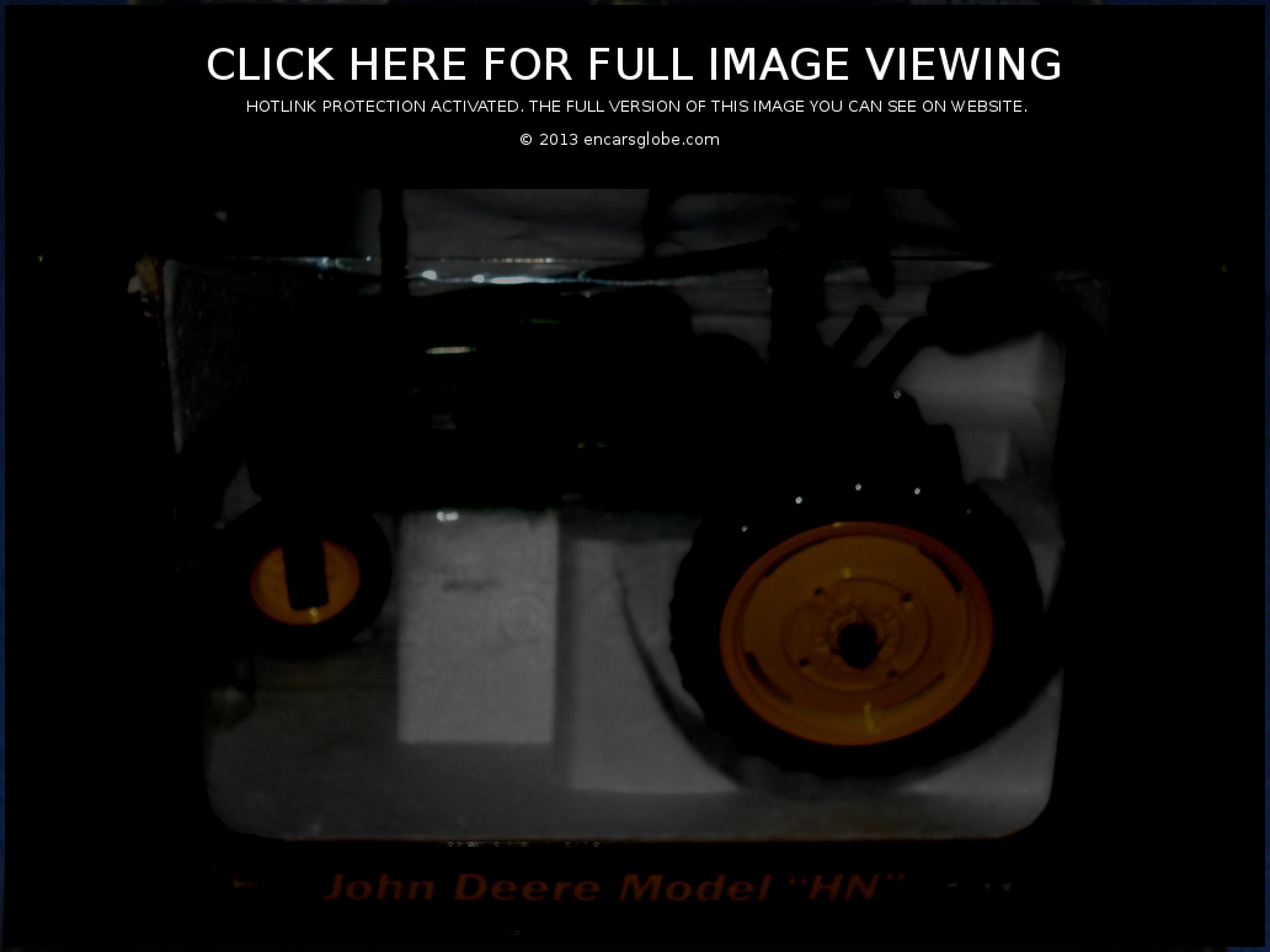John Deere Model HN: Photo gallery, complete information about ...