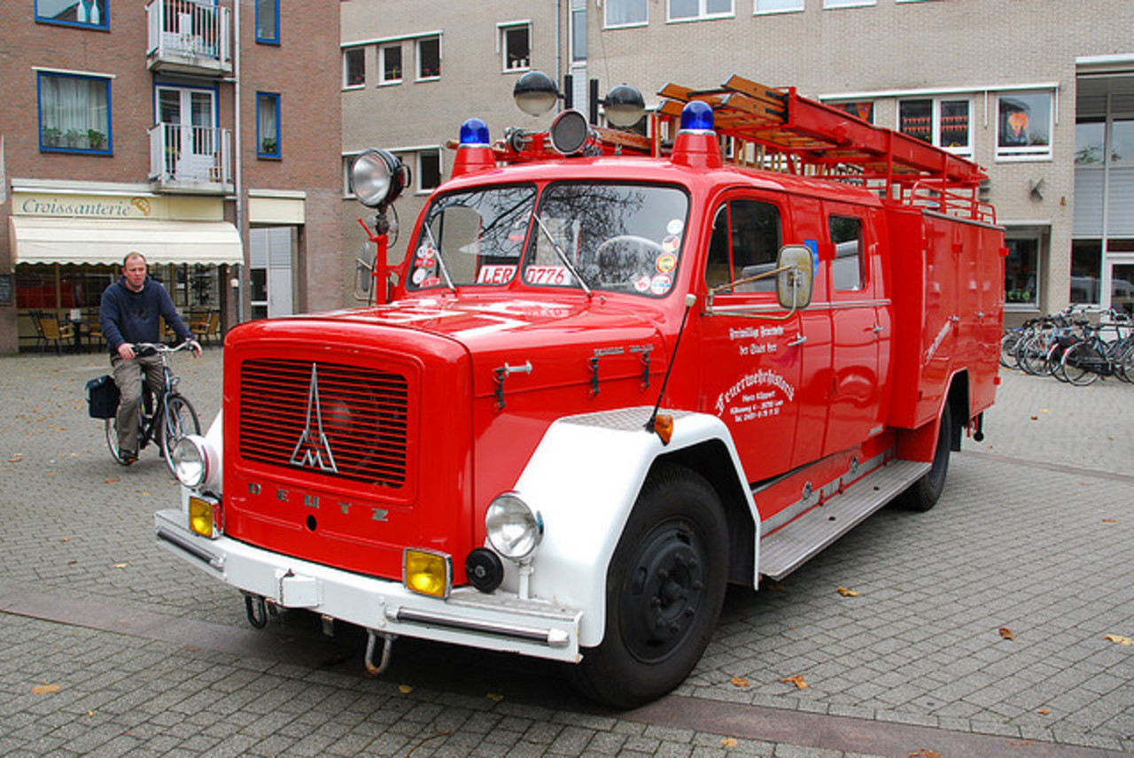 Magirus Deutz Aerial Ladder Fire Truck Photo Gallery: Photo #05 ...