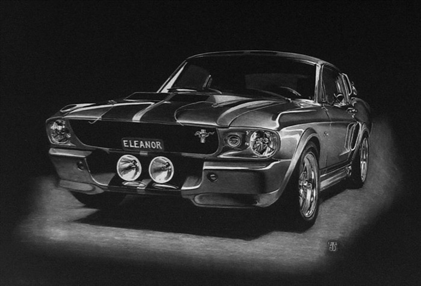 automobile - 1967 Ford Shelby Mustang GT500E ("Eleanor") by Jim ...