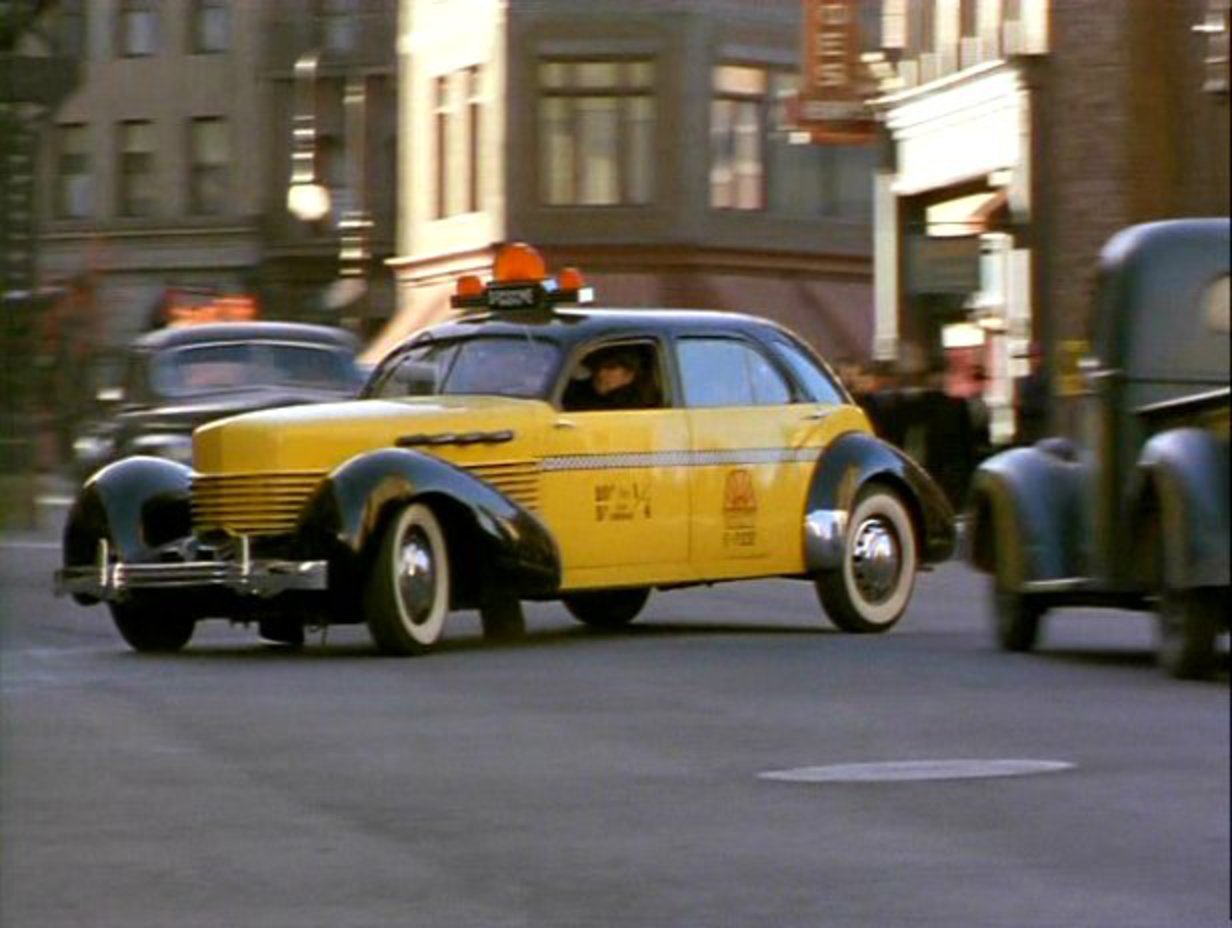 IMCDb.org: 1936 Cord 810 Westchester Stretched Taxi in "The Shadow ...