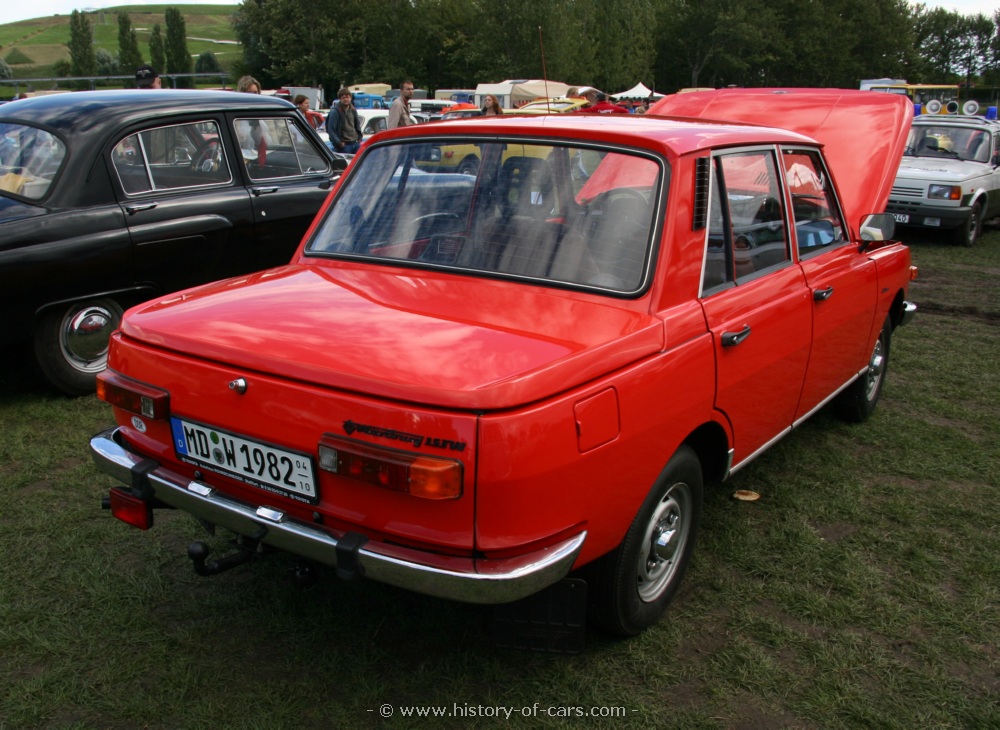 veb sachsenring 1975 wartburg 353w deluxe - the history of cars ...