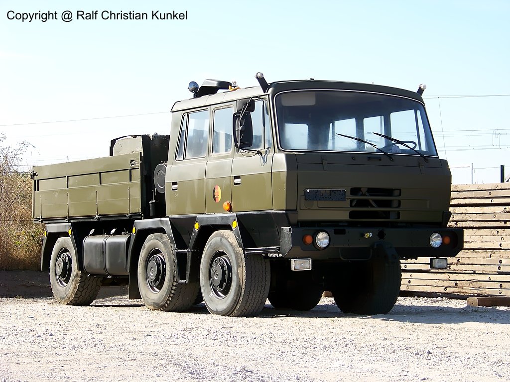 Tatra 815 6x6 TP6 - RZM, Radzugmittel, NVA, - Fahrzeugbilder.