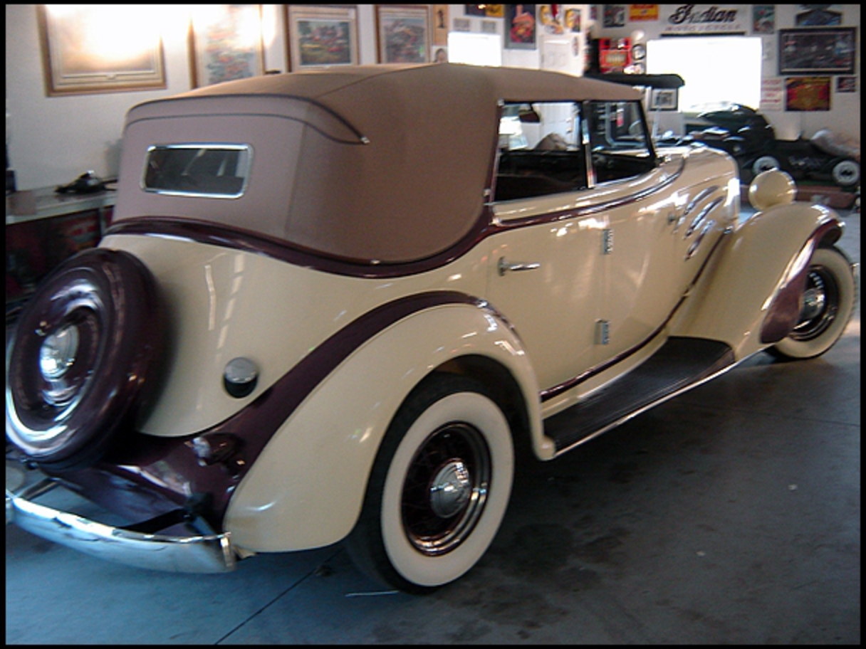 1934 Auburn 850Y Phaeton Canceled Lot for sale by Mecum Auction