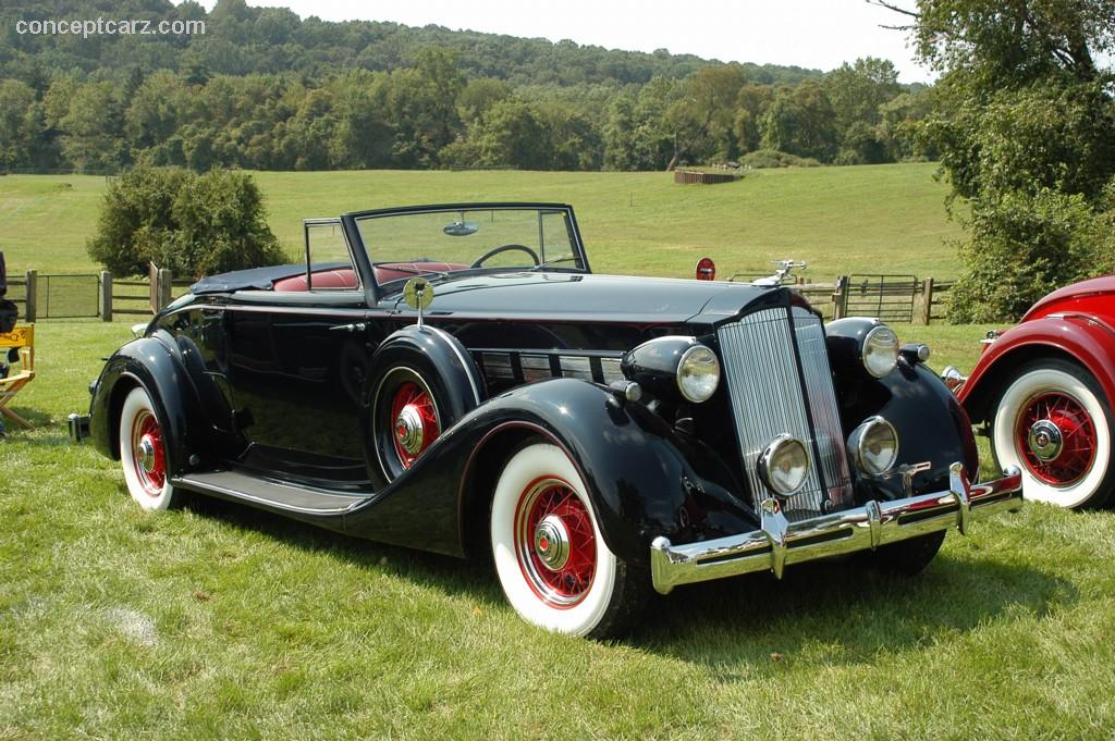 Auction results and data for 1936 Packard Model 1404 Super Eight ...
