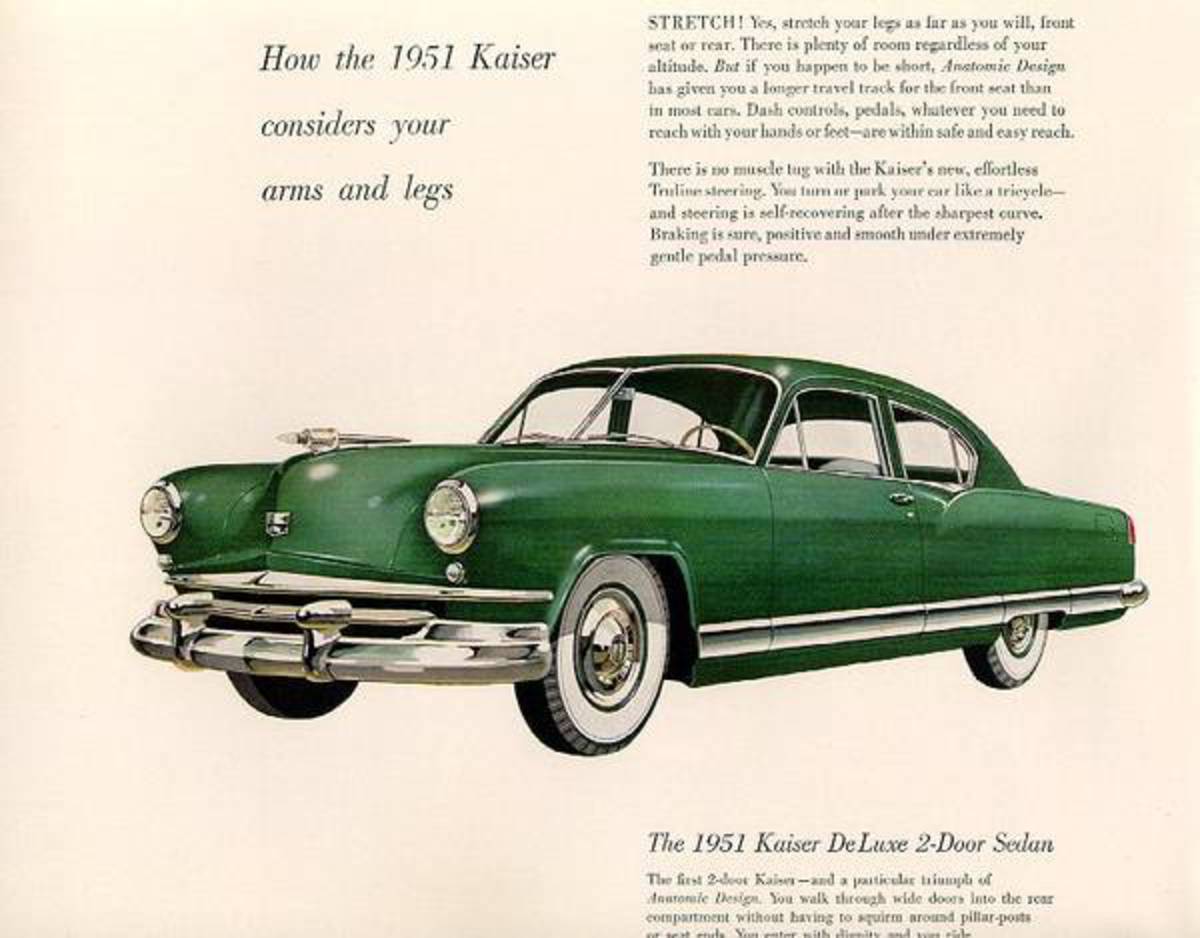 Old car and truck advertisements, Kaiser Frazer