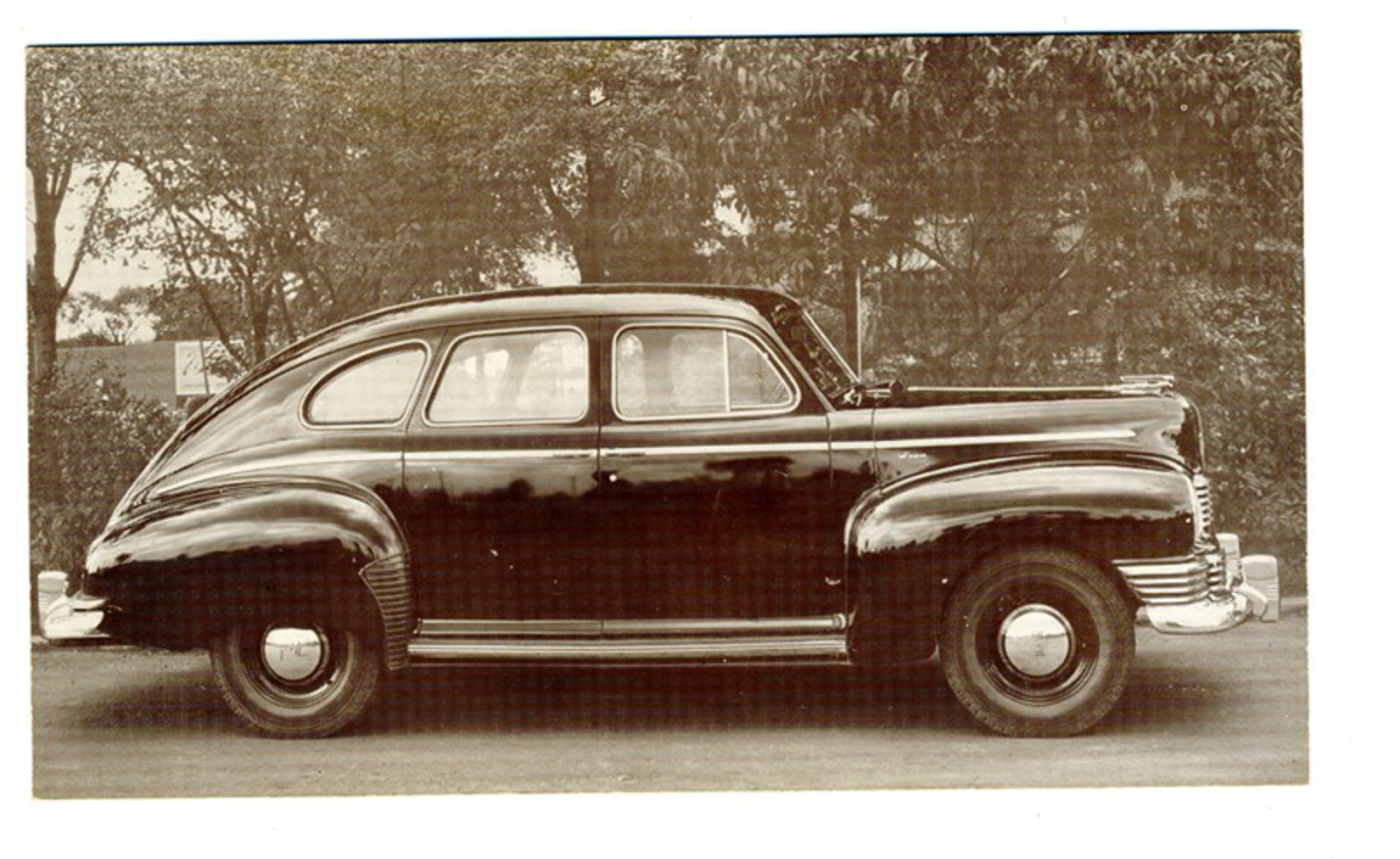 1947 Nash 600 4 Door Sedan Dealer Advertising Postcard | eBay