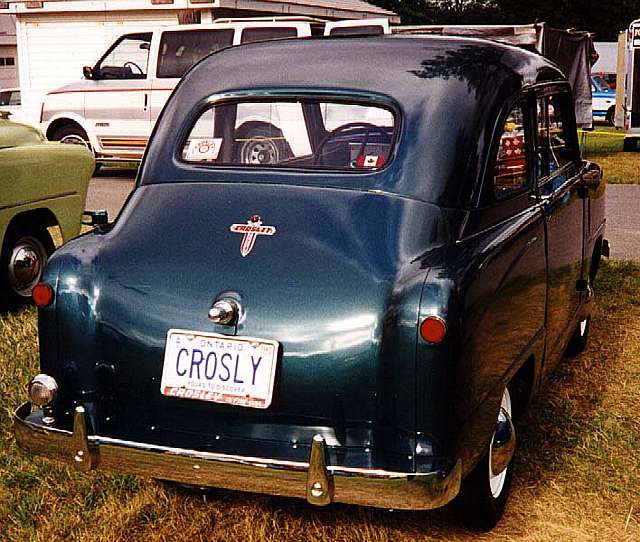 Details on Crosley CD Models 1949 - 1952