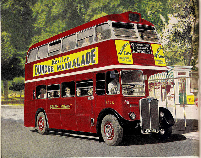 London Transport RT792, AEC RT-type bus, c1950 | Flickr - Photo ...