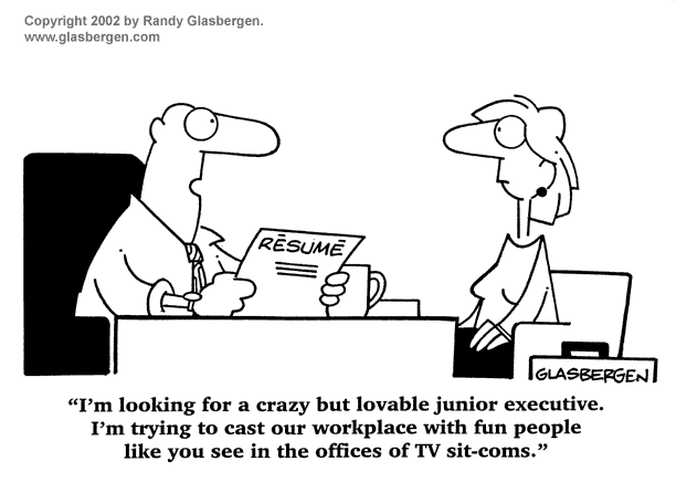 Cartoons About Television | Randy Glasbergen - Today's Cartoon