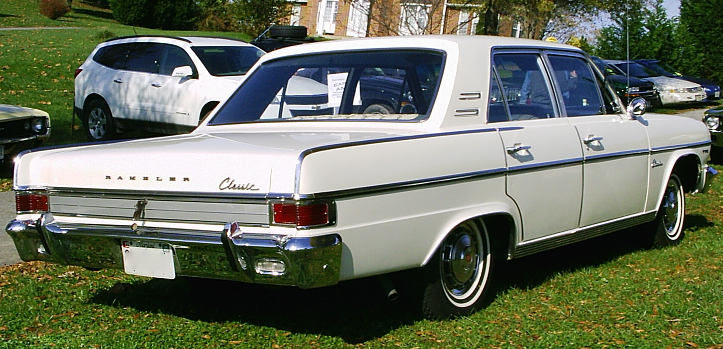 File:1965 Rambler Classic 770 4-door white umr.jpg - Wikimedia Commons