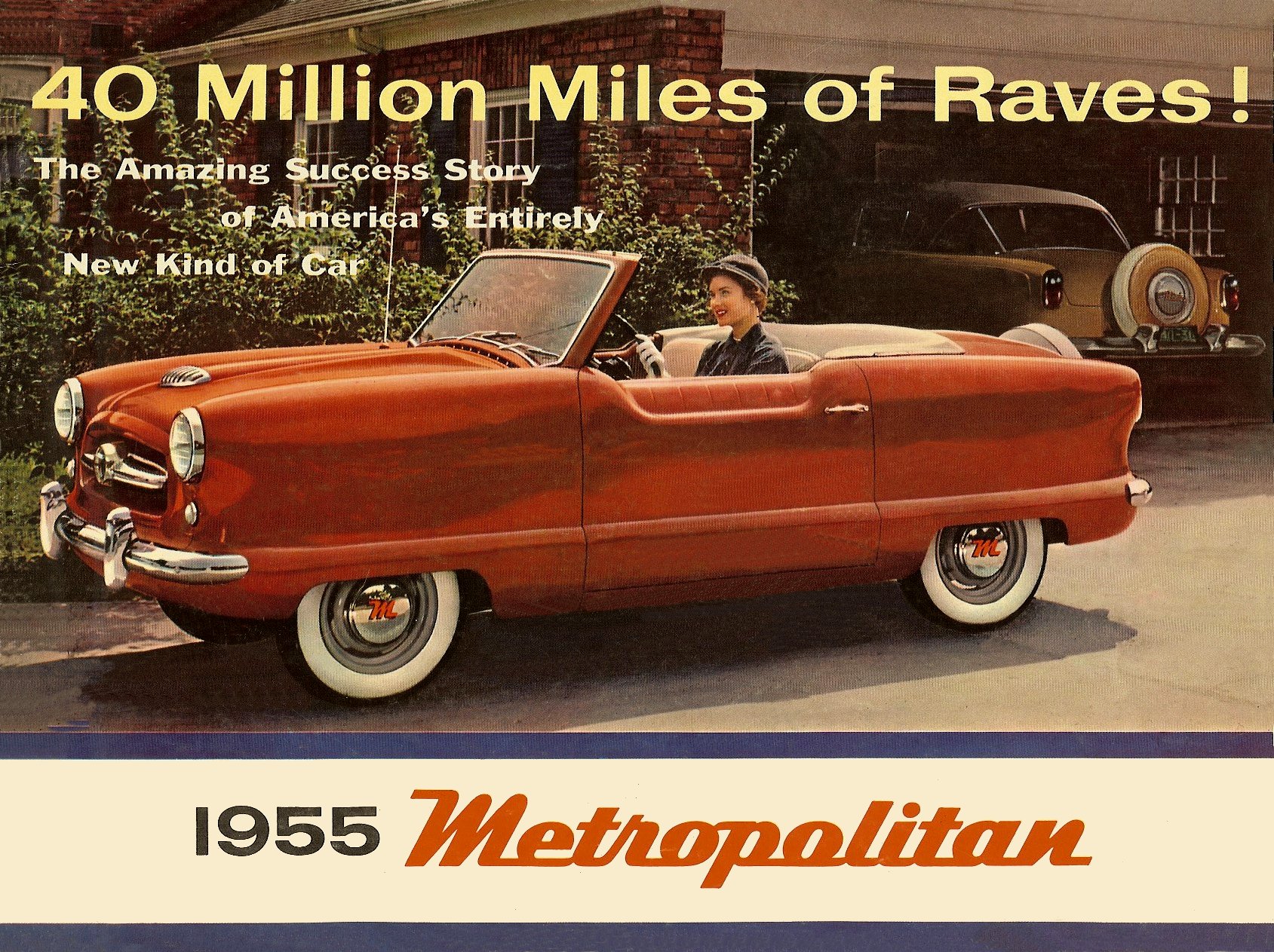 1955 Nash Metropolitan Foldout-