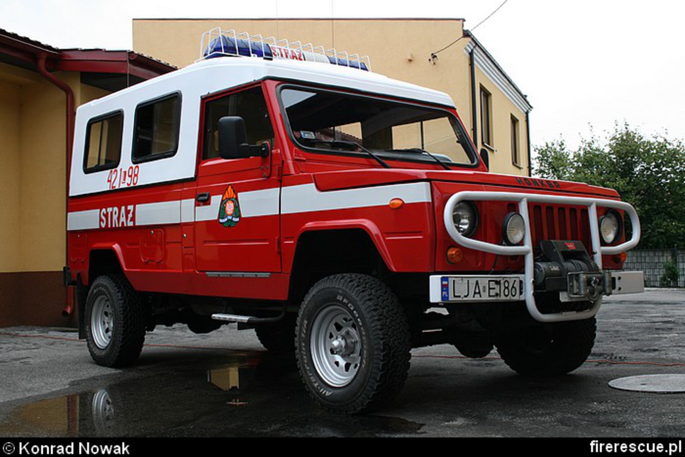 Fire Engines Photos - Tarpan Honker Command & Control Unit