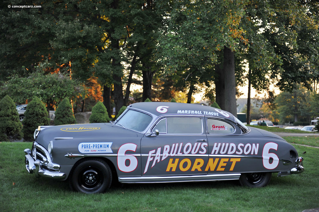 1952 Hudson Hornet NASCAR Images. Photo: 52-
