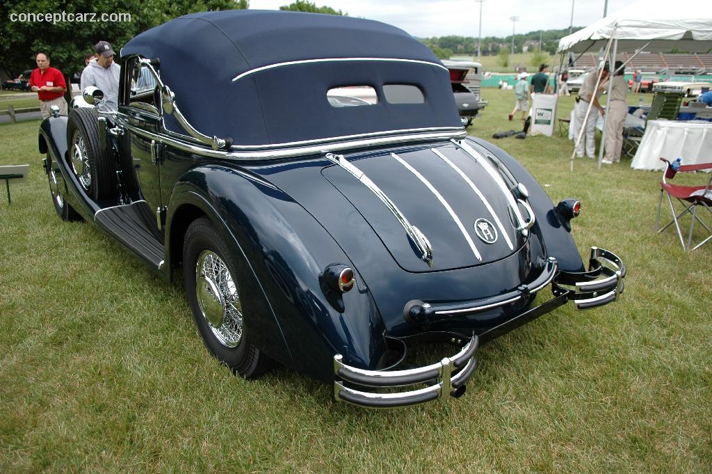 1939 Horch 853A Images, Information and History | Conceptcarz.