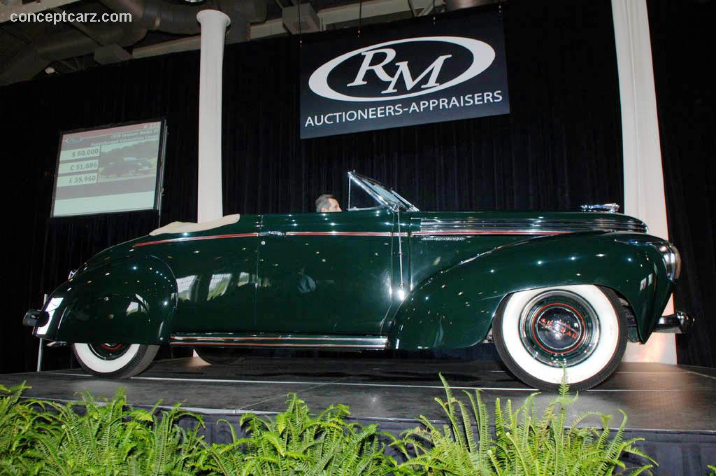 1939 Graham-Paige Model 97 Supercharged at the RM Auctions at ...
