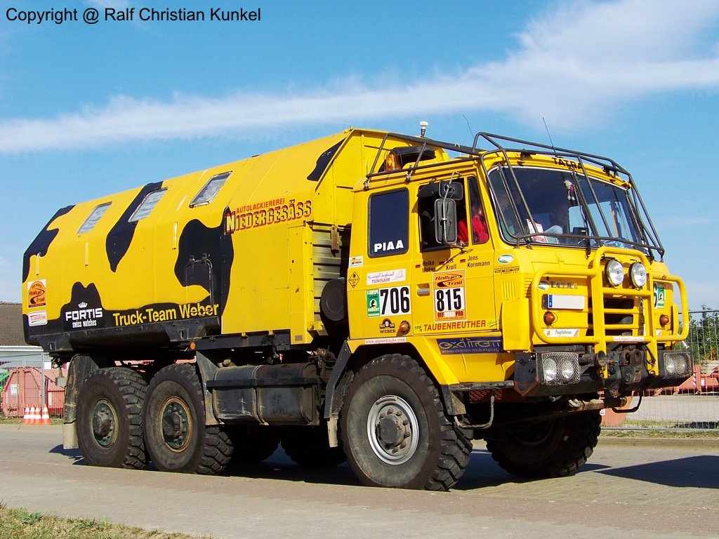 Tatra 815 6x6 Motorsport - Rallye Truck-Team Weber - Fotoarchiv-