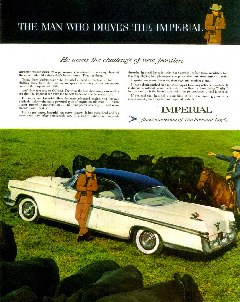 1956 Chrysler / Imperial Southampton coupe ad | CLASSIC CARS TODAY ...