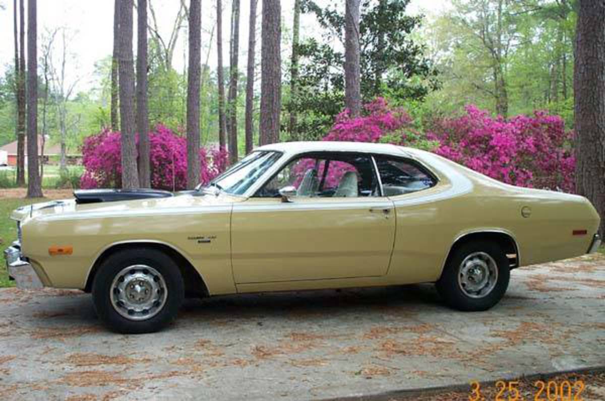 The 1973 Dodge Dart Sport was essentially a Plymouth Duster with some