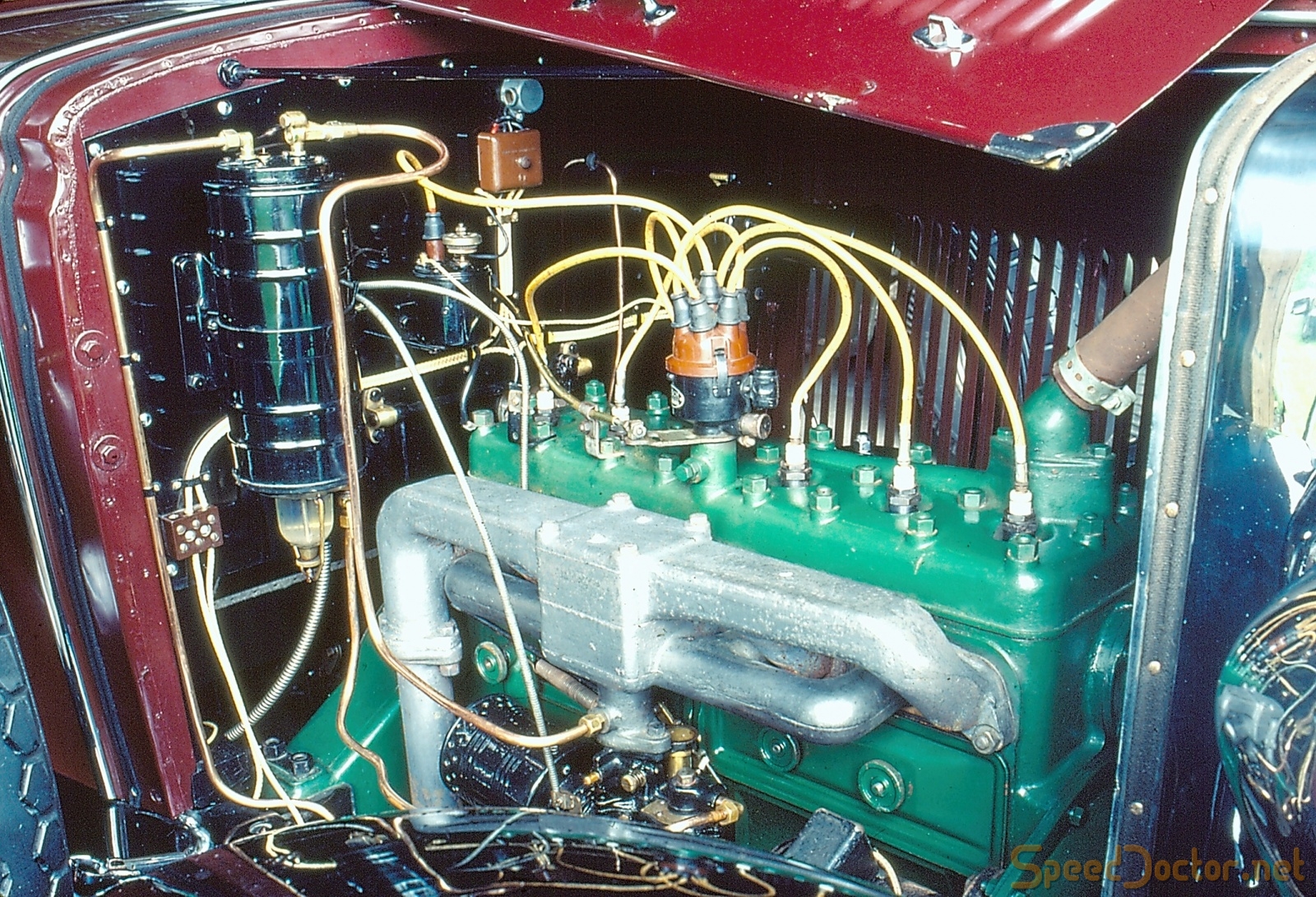 the DB engine saw the light of day fitted to the equally new Volvo PV651