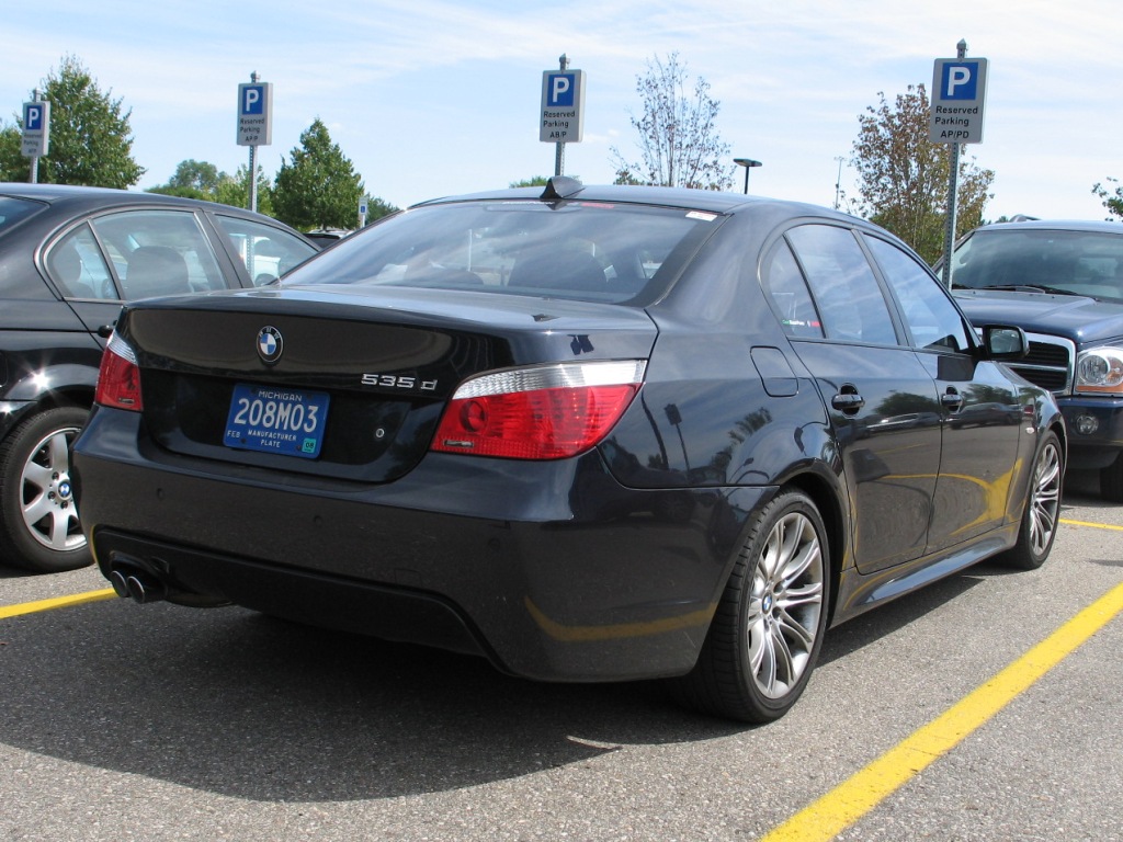 BMW 535d - huge collection of cars, auto news and reviews, car vitals,