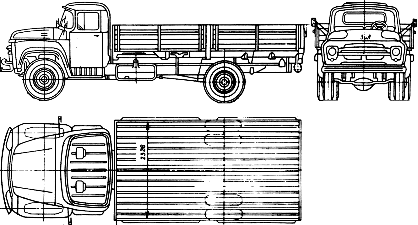 Мини грузовик хуторок чертежи