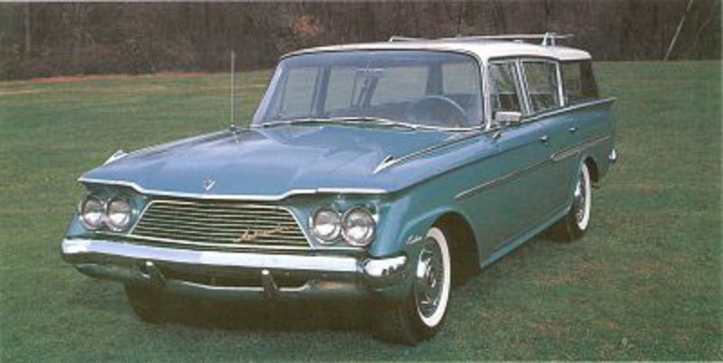 The 1961 AMC/Rambler Ambassador retained the bodyshell of older models,