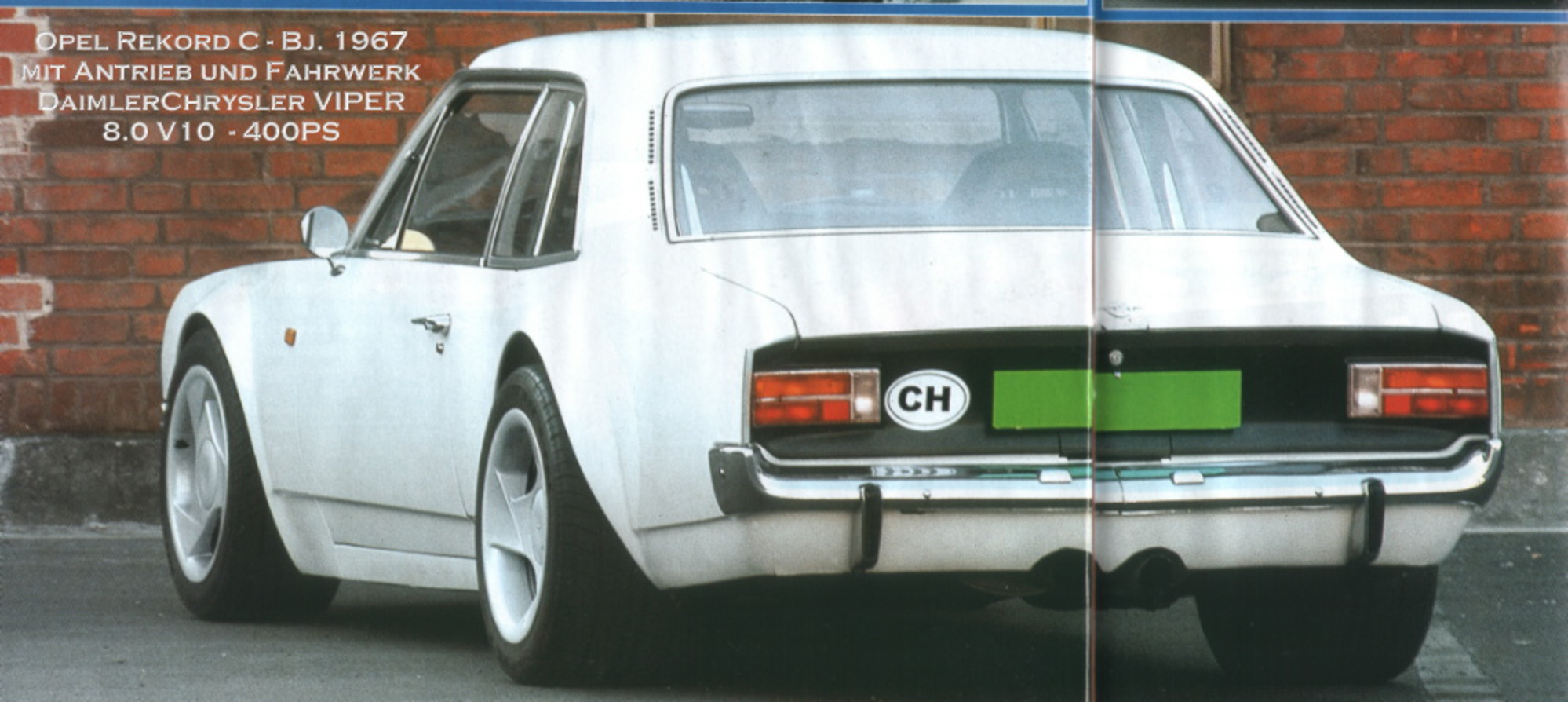 1967er Opel Rekord C mit VIPER-Technik 001.JPG