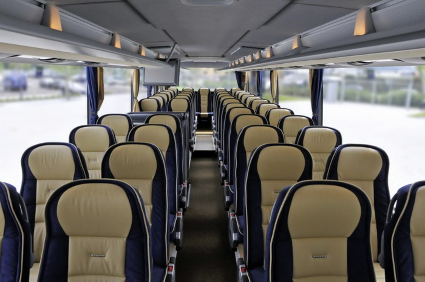 Setra s415 салон