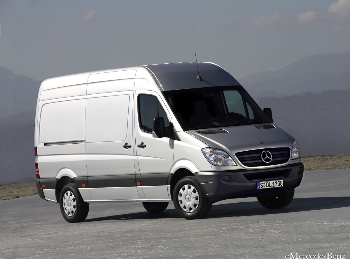 The Mercedes-Benz Sprinter is all about interior room, utility,