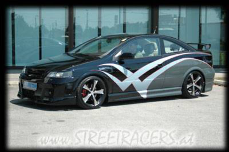 Opel Astra Coupe Turbo Tuning